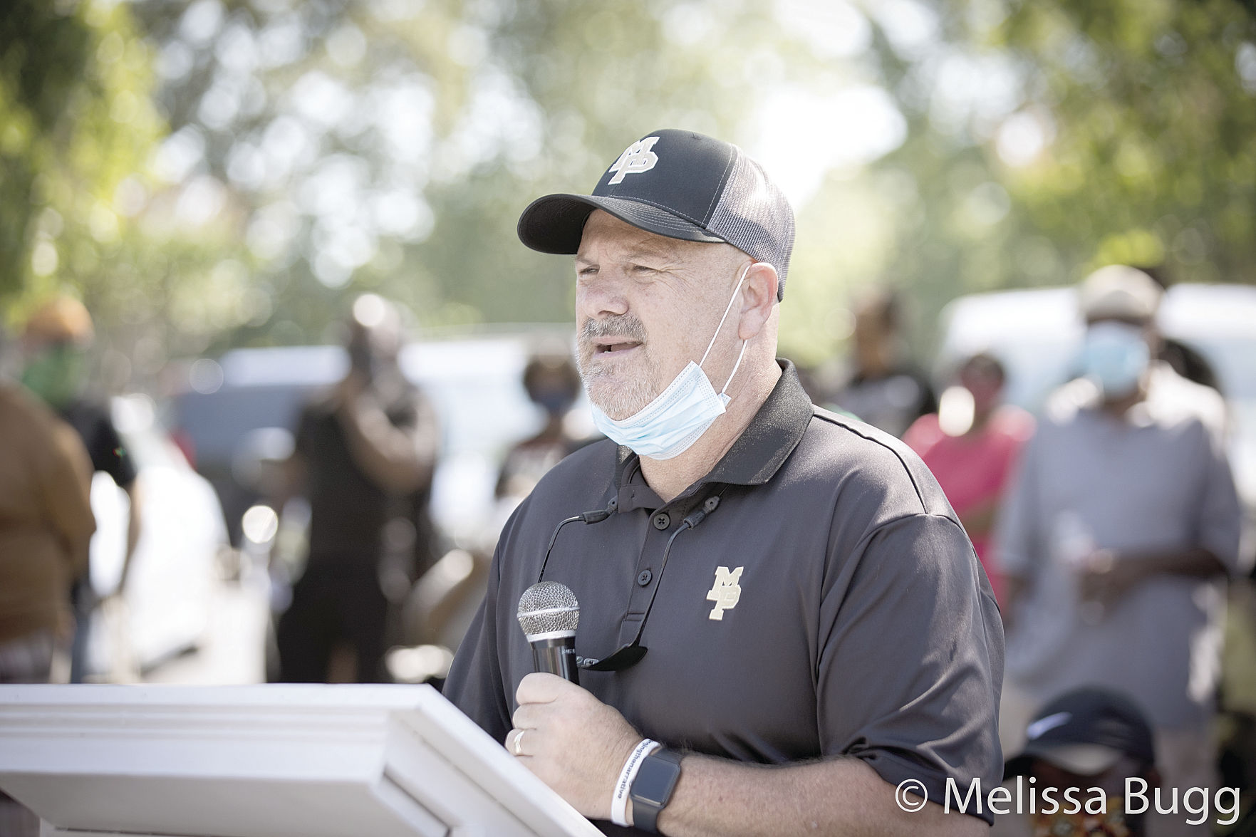 © 2020 Melissa Bugg, Changing The Narrative Rally against Will Davis and The Monroe County Reporter on North Lee Street in Forsyth, GA